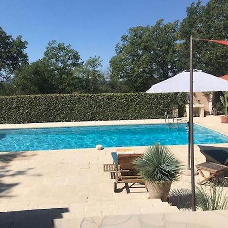 Petit mas provencal 3 pers 1 piece 30 m2 tout confort lisiere foret jardin Jacuzzi Piscine Saint-Paul-en-Forêt Exterior foto