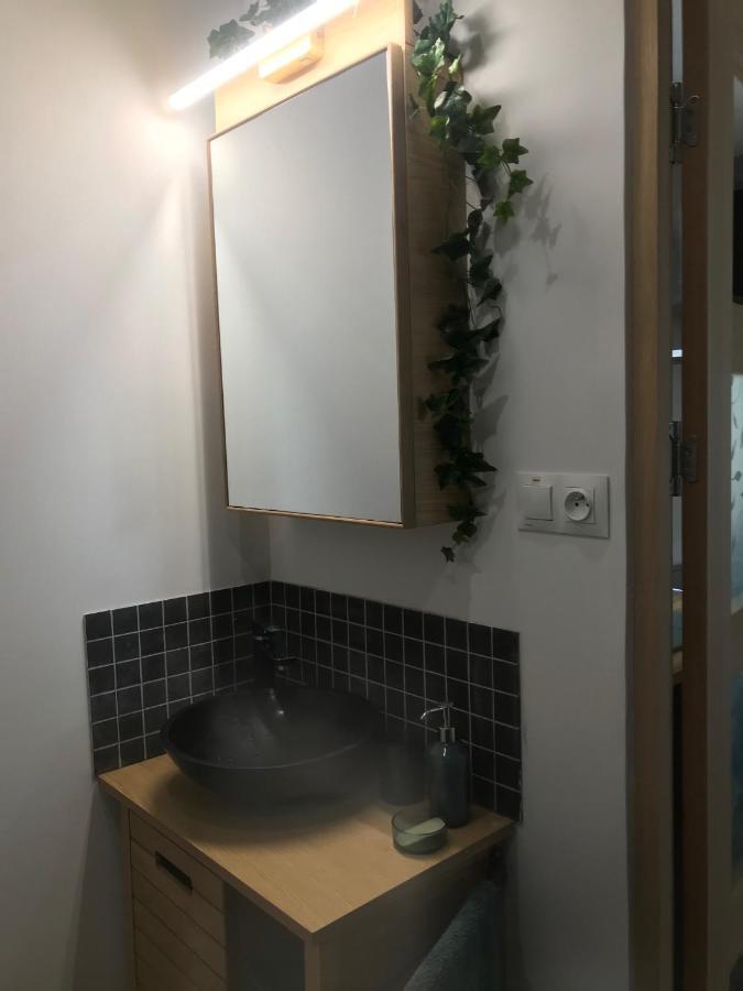 Petit mas provencal 3 pers 1 piece 30 m2 tout confort lisiere foret jardin Jacuzzi Piscine Saint-Paul-en-Forêt Exterior foto
